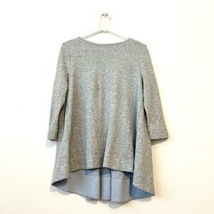EUC 🎀COS Grey 3/4 Sleeves Blouse